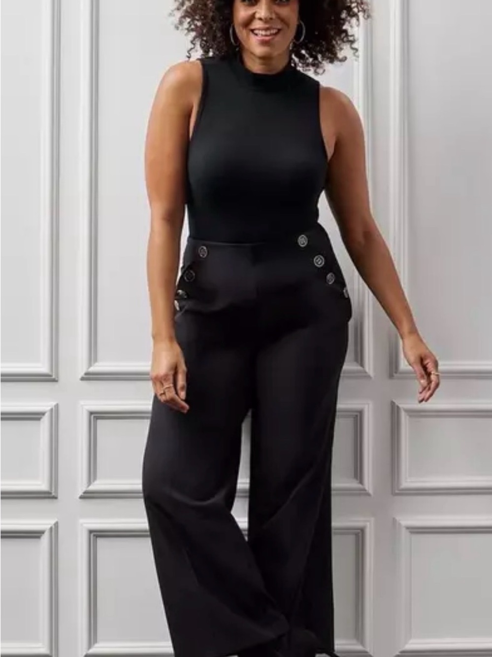 Torrid Black Wide-leg pants